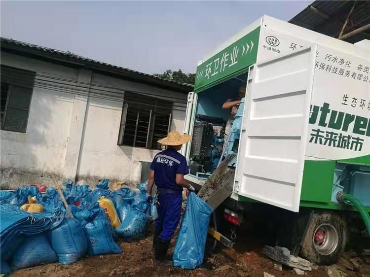 霍州工业污泥压干处理